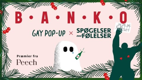 Gay Pop-Up Event x Spøgelser med følelser Bodegabanko @Café Engholmen